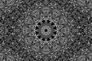 Evaluating the Grey Seamless Floral Mandala Pattern for Design Projects
