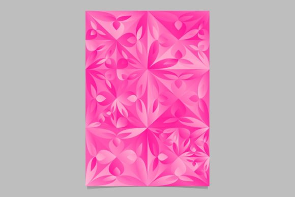 Evaluating the Pink Gradient Floral Page Background for Design Projects