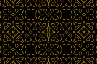 Floral Kaleidoscope Pattern: Versatile Design Assets