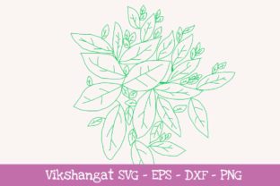 Floral Leaves: Strategic Application of Digital Vinyl Assets for Creative Business Growth