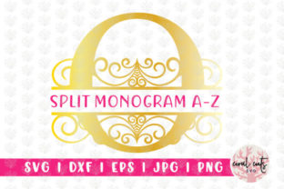 Floral Split Monogram Alphabets - A to Z: Maximizing Your Design Bundle