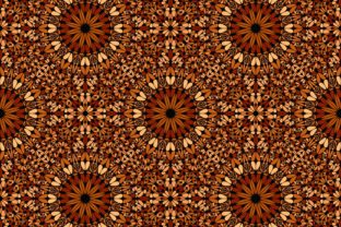 Integrating Brown Seamless Floral Mandala Patterns into Professional Design Workflows