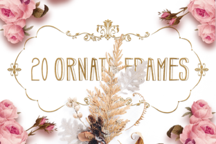 Ornate Floral Frames: Elevating Your Digital Crafting Projects