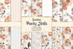 Peachy Floral Digital Paper: Integrating Seamless Assets into Creative Workflows