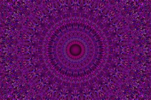 Purple Floral Seamless Mandala Pattern: Integrating High-Resolution Assets into Creative Workflows