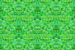 Seamless Gradient Floral Pattern: Modern Design Uses
